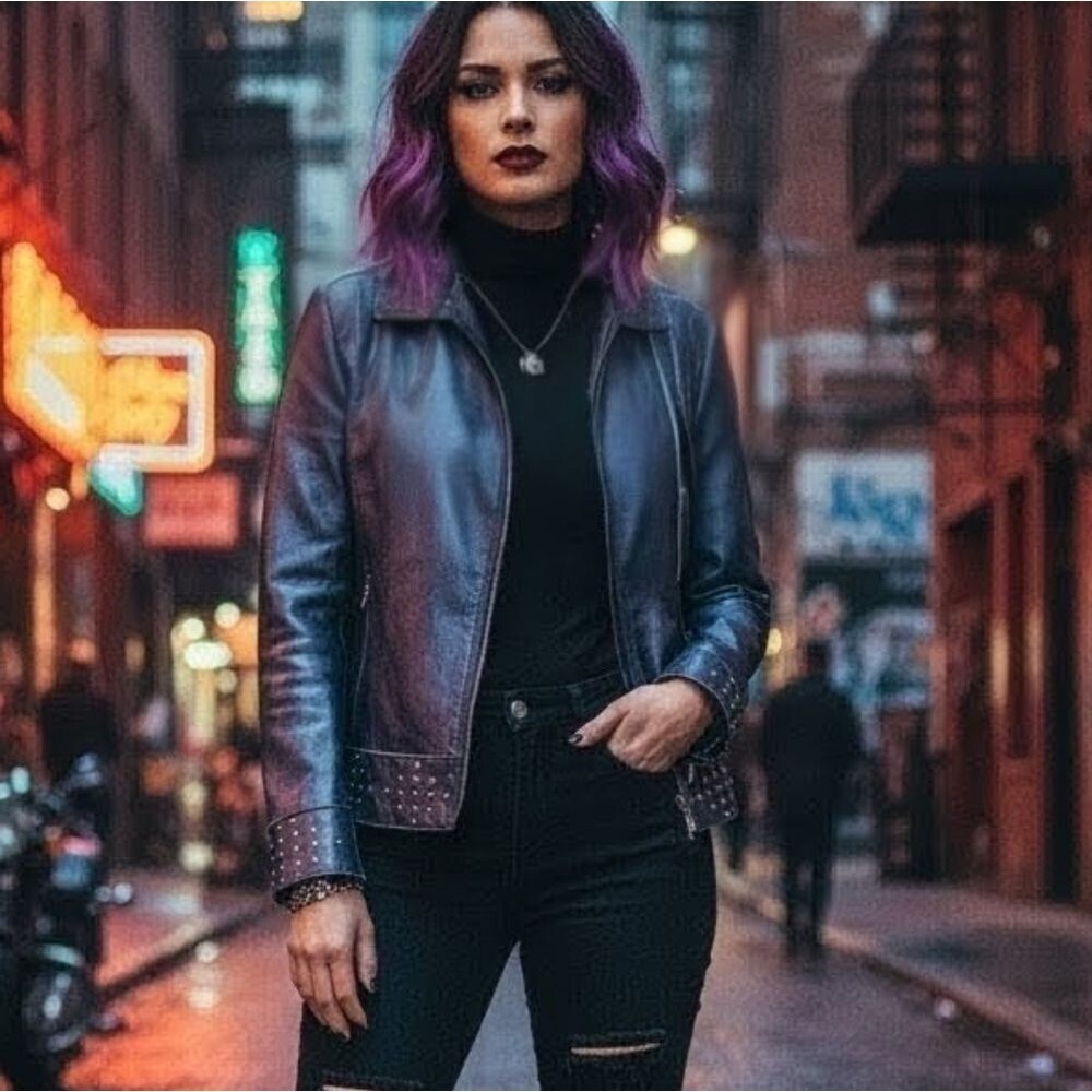 Nicola Berti Italian Leather Jacket – Made in USA